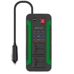 اینورتر فندکی خودرو گرین لاین مدل SPARK300 ظرفیت ۳۰۰ وات