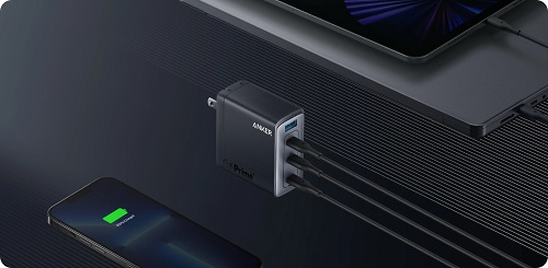 شارژر دیواری انکر مدل A2340 توان ۱۵۰ وات با ۳ پورت USB-C