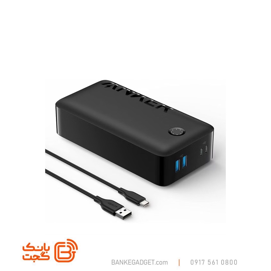 پاوربانک انکر مدل A1377 ظرفیت ۴۰۰۰۰ میلی آمپر ساعت
