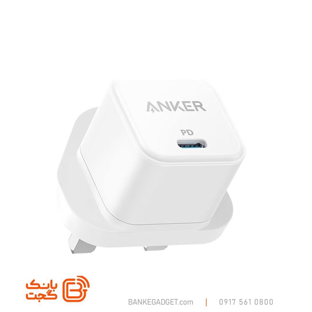 شارژر دیواری ۲۰ وات انکر مدل Anker Powerport III cube A2149