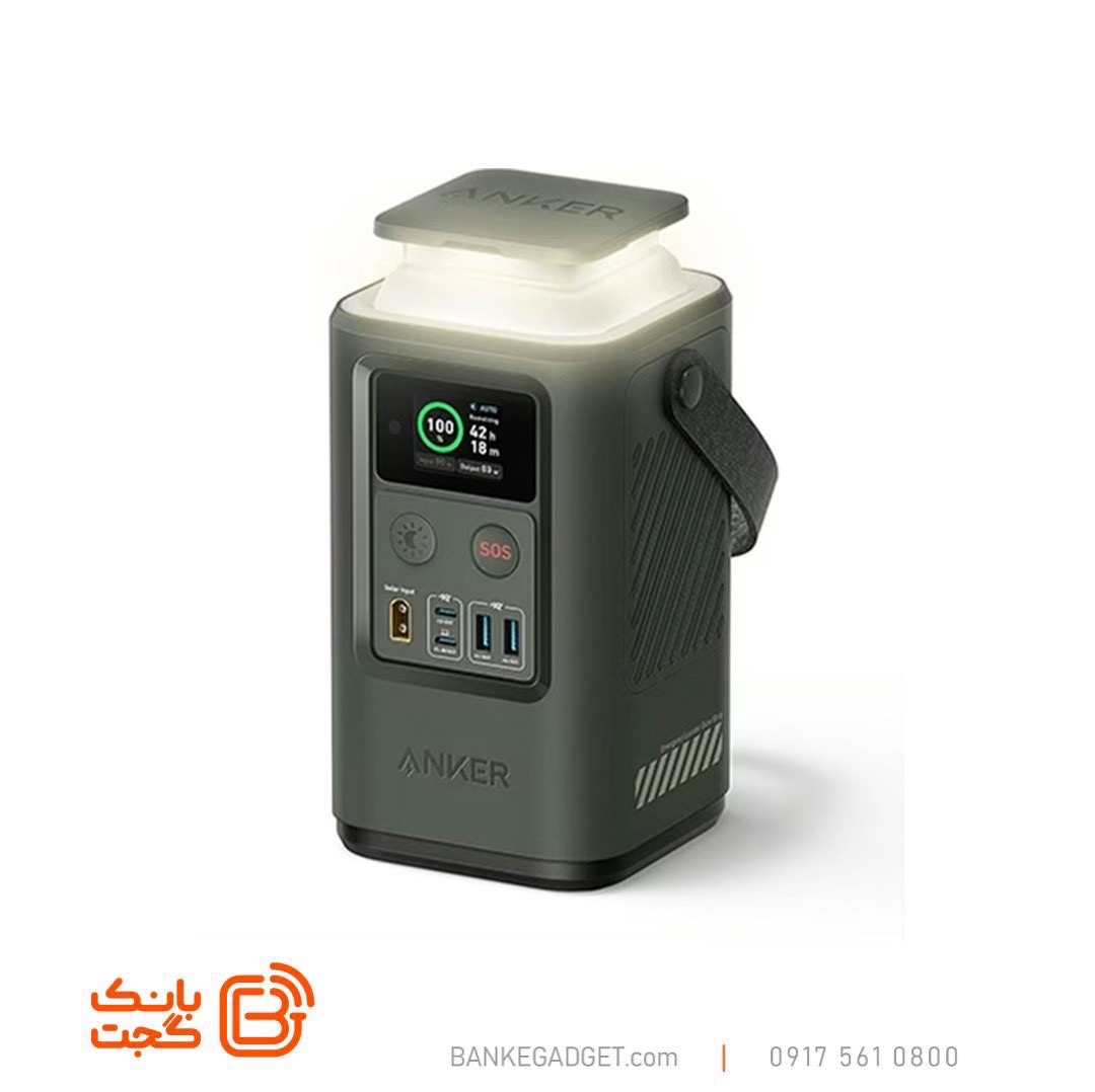 پاوربانک انکر مدل A1294 548 87W ظرفیت 60000 میلی آمپر ساعت