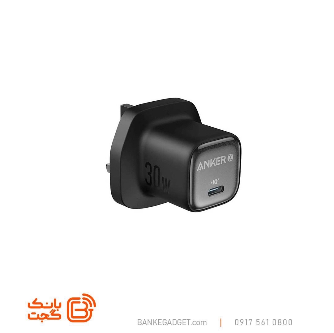 شارژر دیواری انکر مدل A2698 توان ۳۰ وات تک پورت USB-C