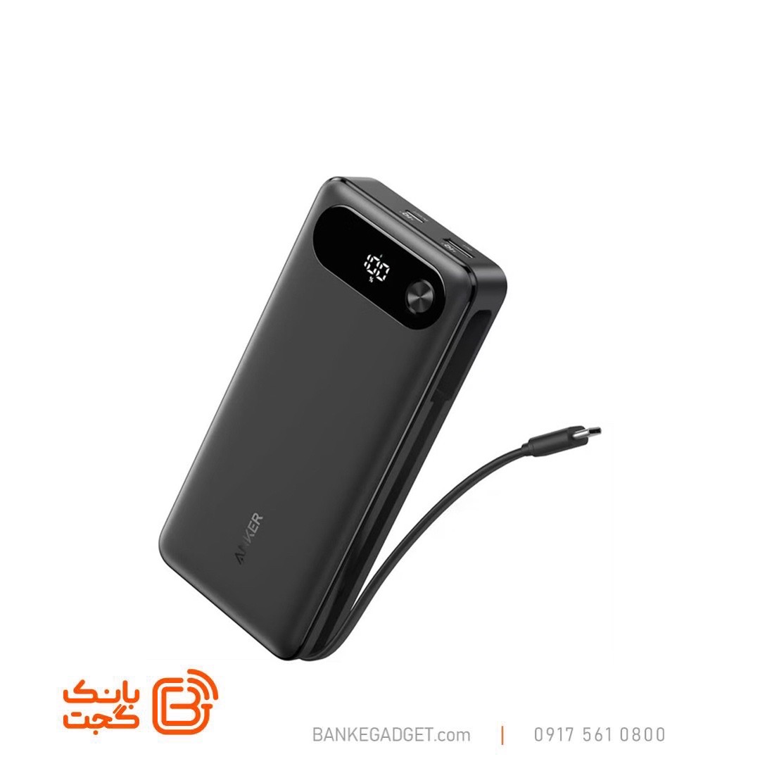 پاوربانک انکر مدل A1383 ظرفیت ۲۰ هزار میلی آمپر ساعت