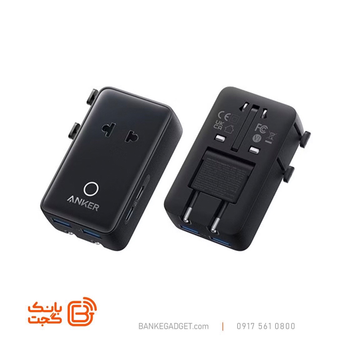 شارژر دیواری انکر anker adaptor 5in1 a9215311