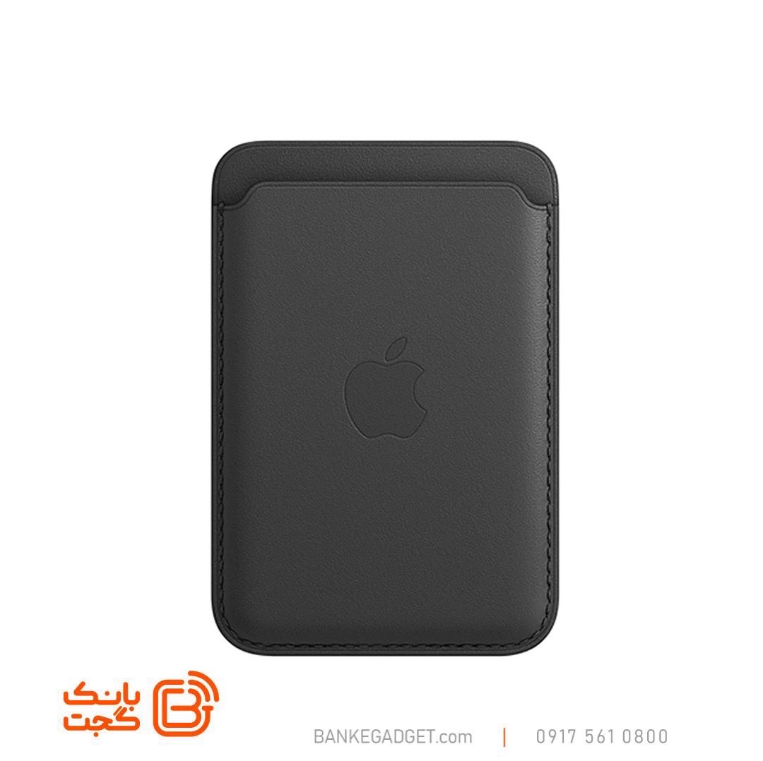 جاکارتی مگ سیف اپل مدل Leather Wallet