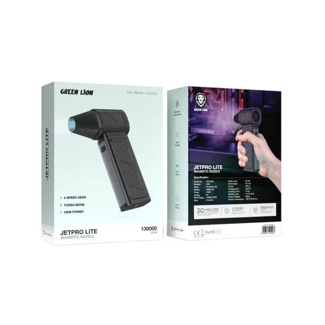 بررسی جت فن جت پرو لایت Green lion